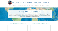 Desktop Screenshot of global-af-alliance.org